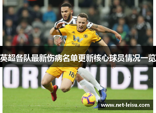英超各队最新伤病名单更新核心球员情况一览