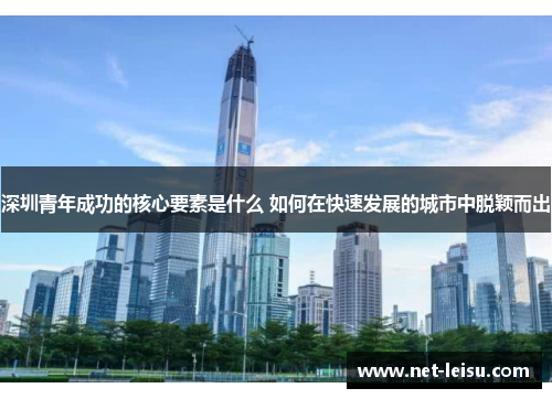 深圳青年成功的核心要素是什么 如何在快速发展的城市中脱颖而出