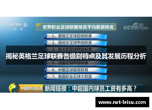揭秘英格兰足球联赛各级别特点及其发展历程分析